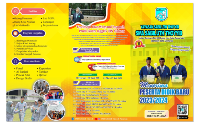 Penerimaan Peserta Didik Baru (PPDB) Tahun Pelajaran 2023-2024