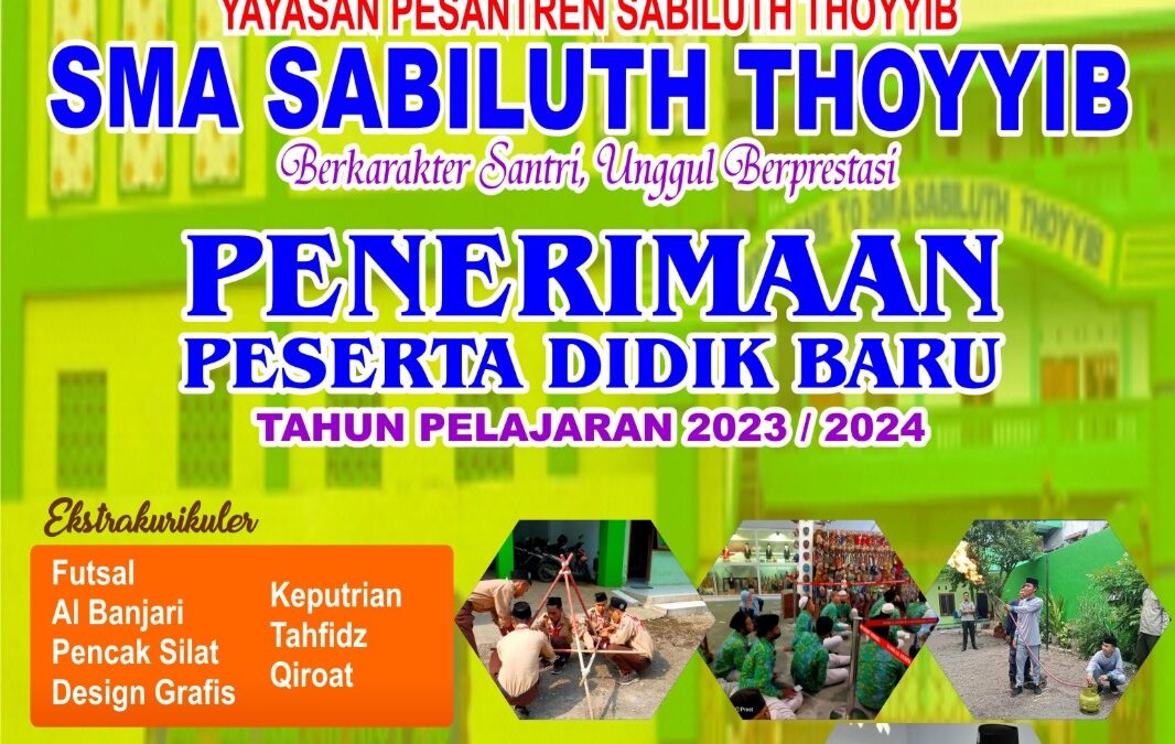 PENERIMA PESERTA DIDIK BARU TAHUN PELAJARAN 2023-2024