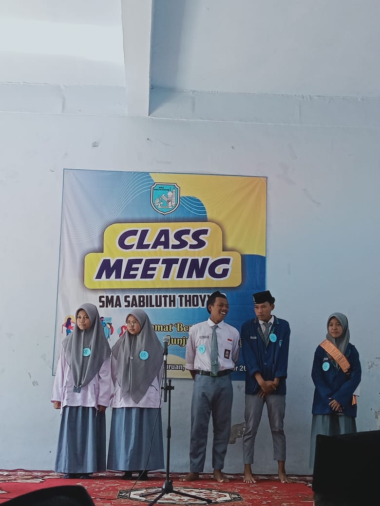 Lomba Duta Literasi Class Meeting SMA Sabiluth Thoyyib Tahun Pelajaran 2023-2024