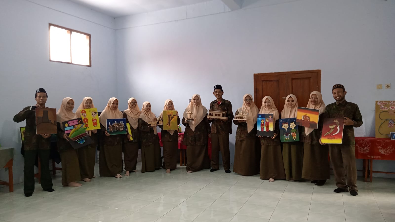 PAMERAN SENI RUPA - FISIKA - KIMIA - BIOLOGI - GEOGRAFI - SEJARAH SMA SABILUTH THOYYIB KOTA PASURUAN TAHUN PELAJARAN 2023-2024 