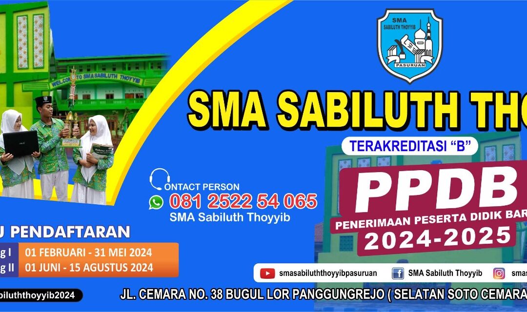 Pendaftaran Peserta Didik Baru Tahun Pelajaran 2024-2025